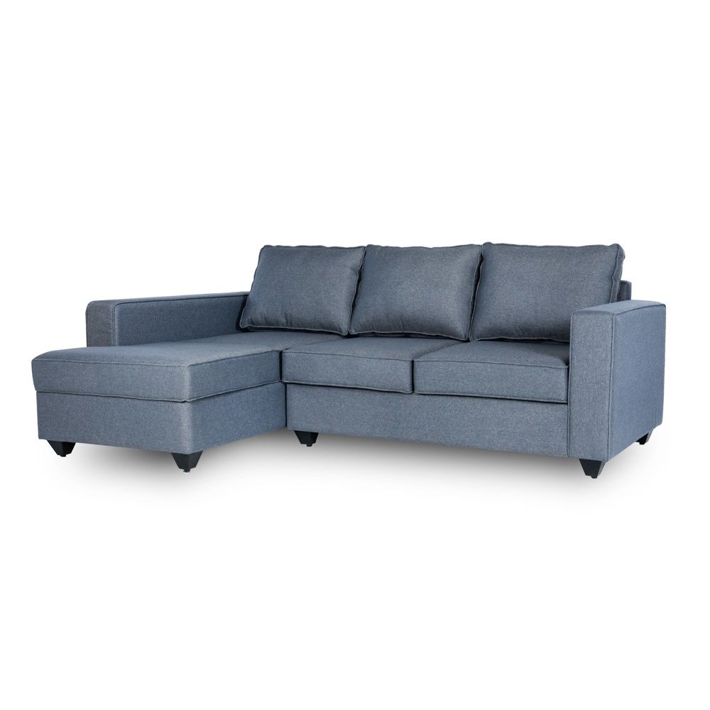 Wakefit Napper L Shape Sofa Set (2 Seater + Left Aligned Chaise)