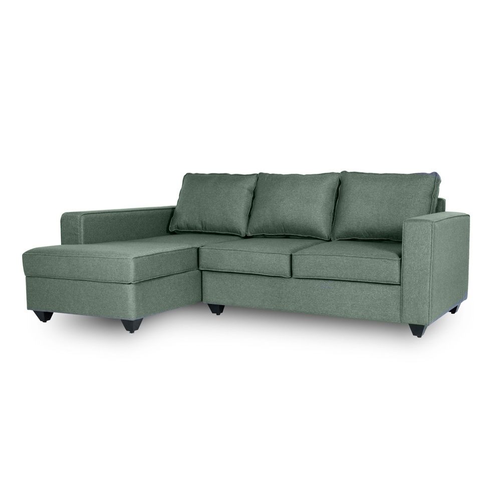 Wakefit Napper L Shape Sofa Set (2 Seater + Left Aligned Chaise)