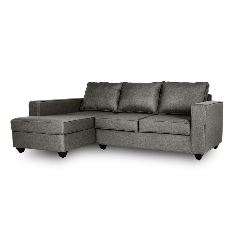 Wakefit Napper L Shape Sofa Set (2 Seater + Left Aligned Chaise)