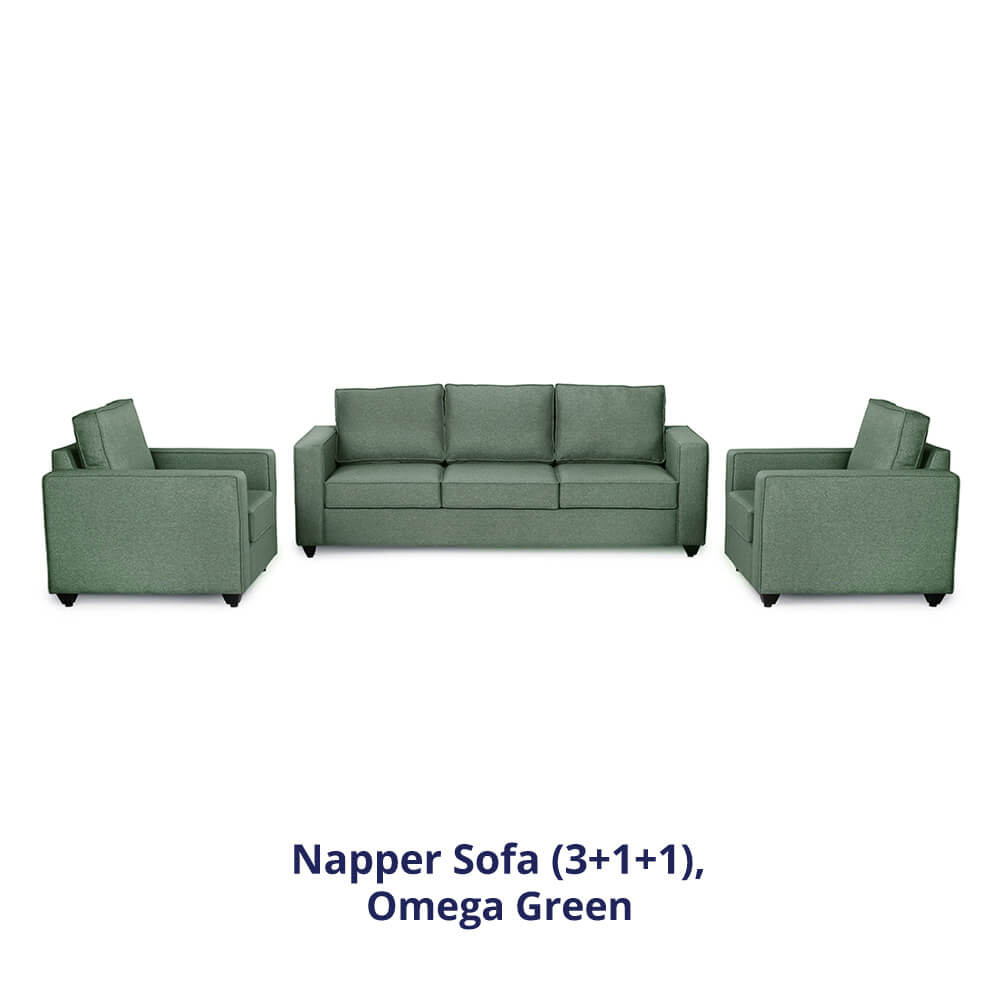 Wakefit Napper Sofa Set (3+1+1)