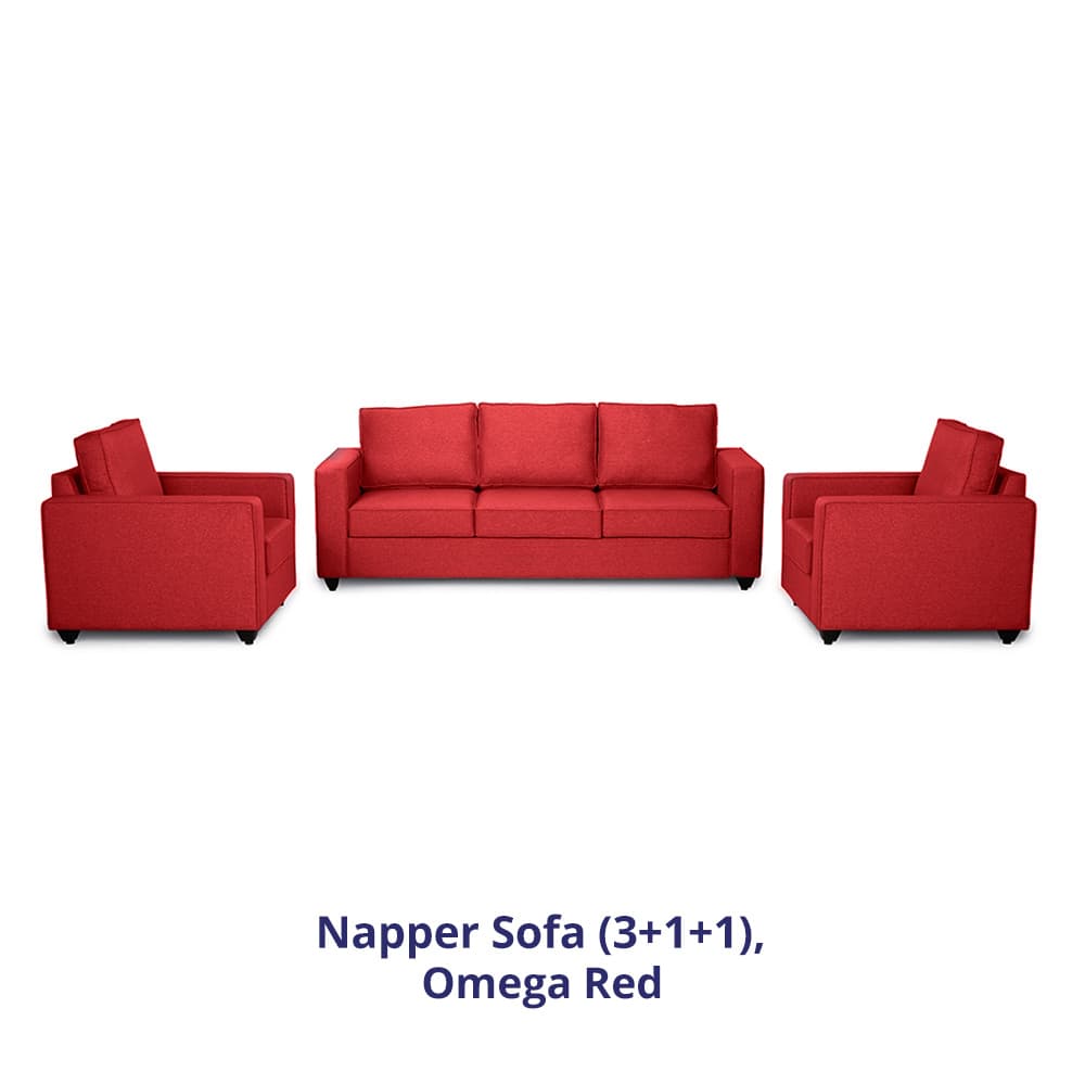 Wakefit Napper Sofa Set (3+1+1)