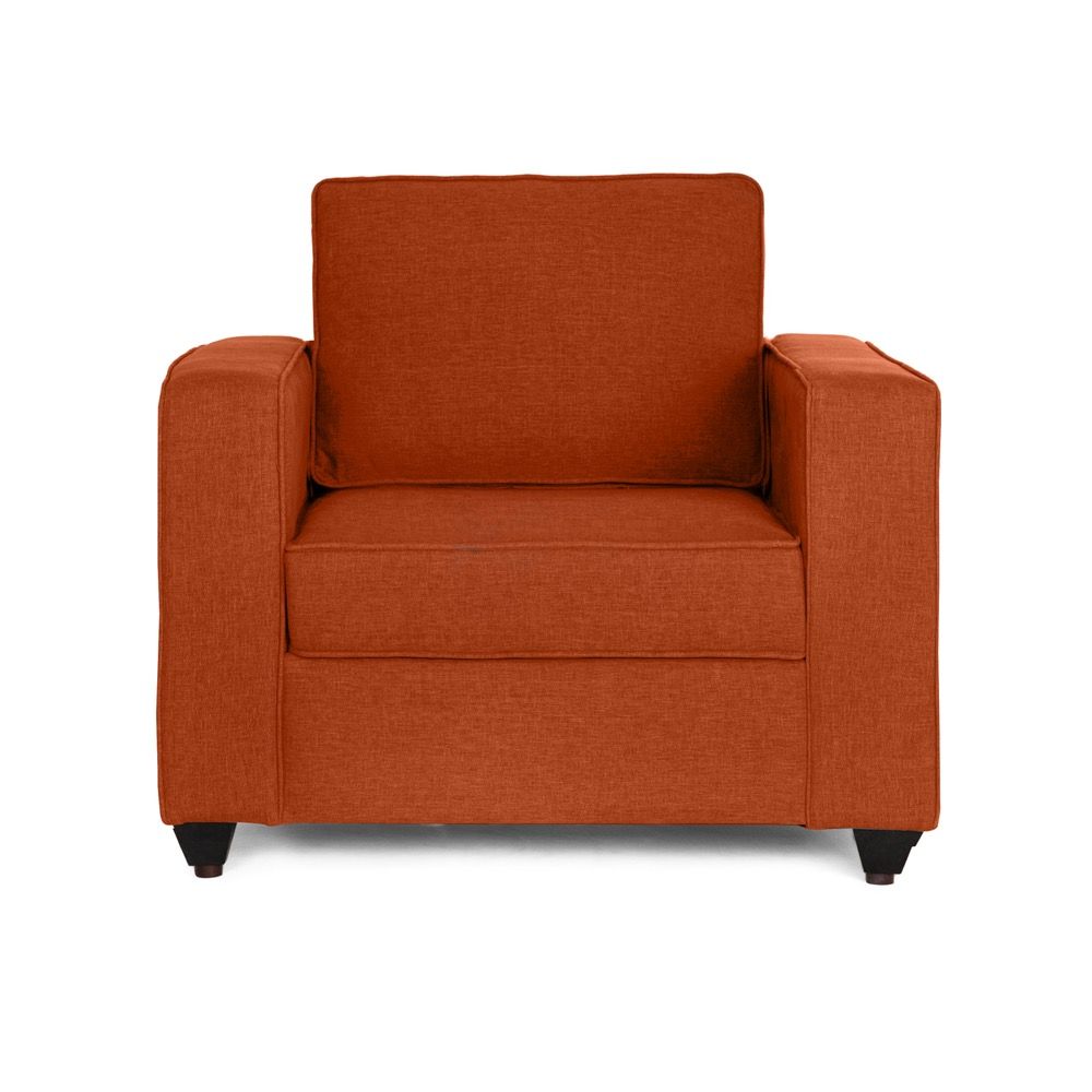 Wakefit Napper Sofa -Single Seater Terracotta