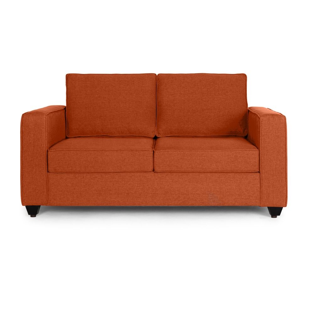 Wakefit Napper Sofa - Two Seater Terracotta