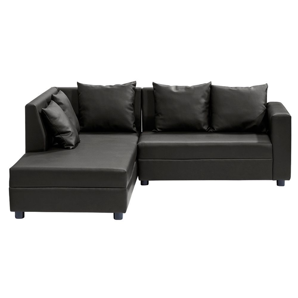 Wakefit Skiver L Shape Sofa Set (2 Seater + Left Aligned Chaise)