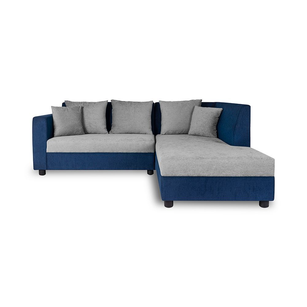 Wakefit Skiver L Shape 5 Seater Sofa Set (2 Seater + Right Aligned Chaise)