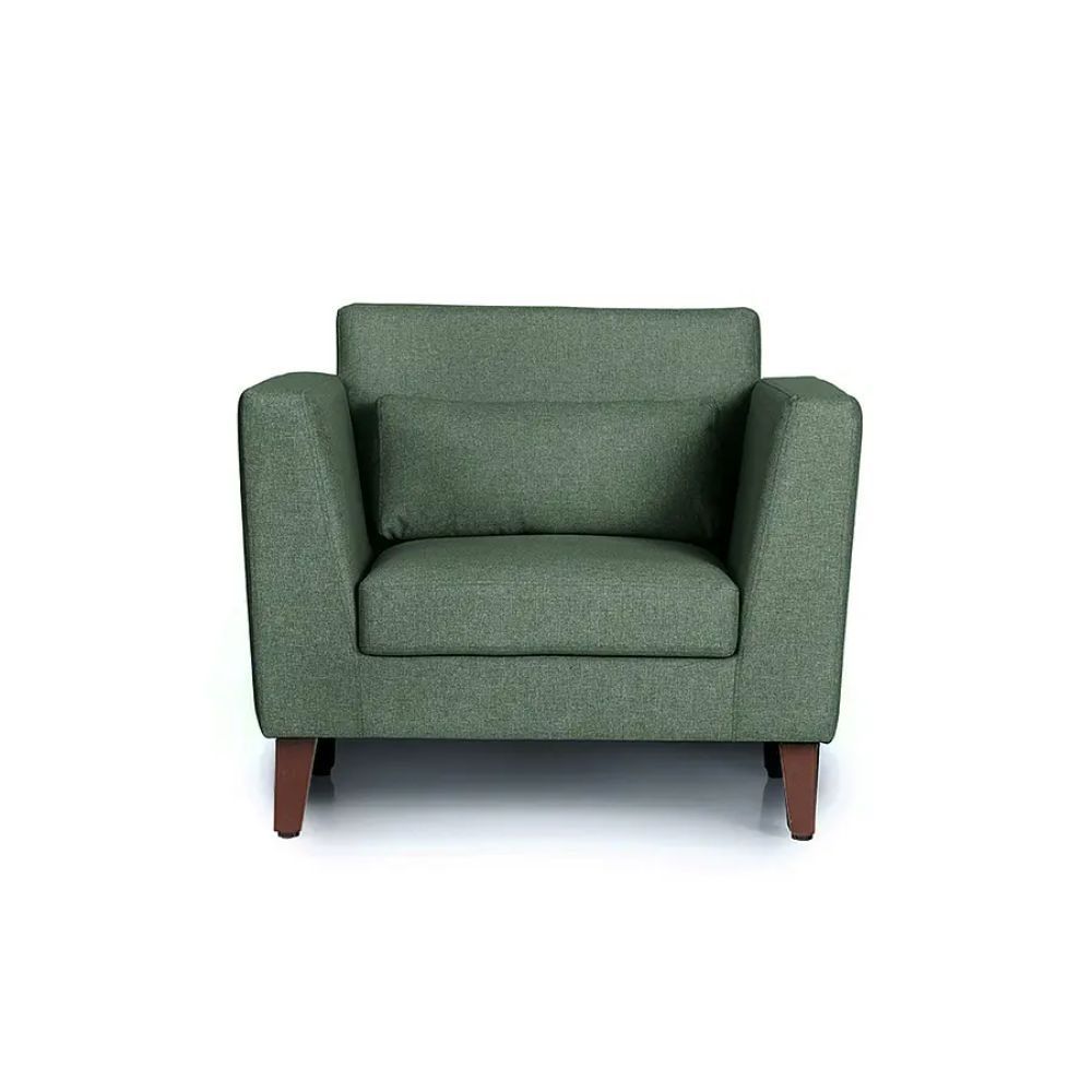 Wakefit SnoozePro Sofa -Single Seater Omega Green