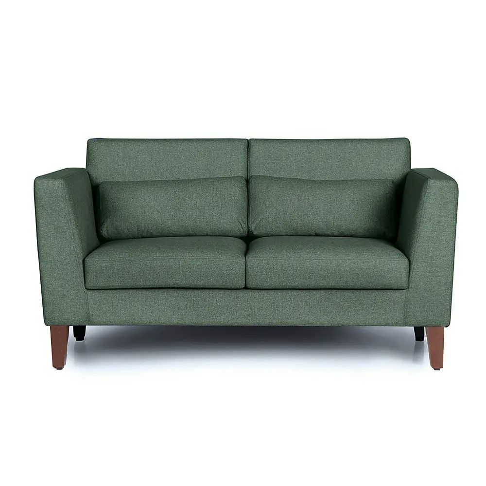 Wakefit SnoozePro Sofa - Two Seater Omega Green