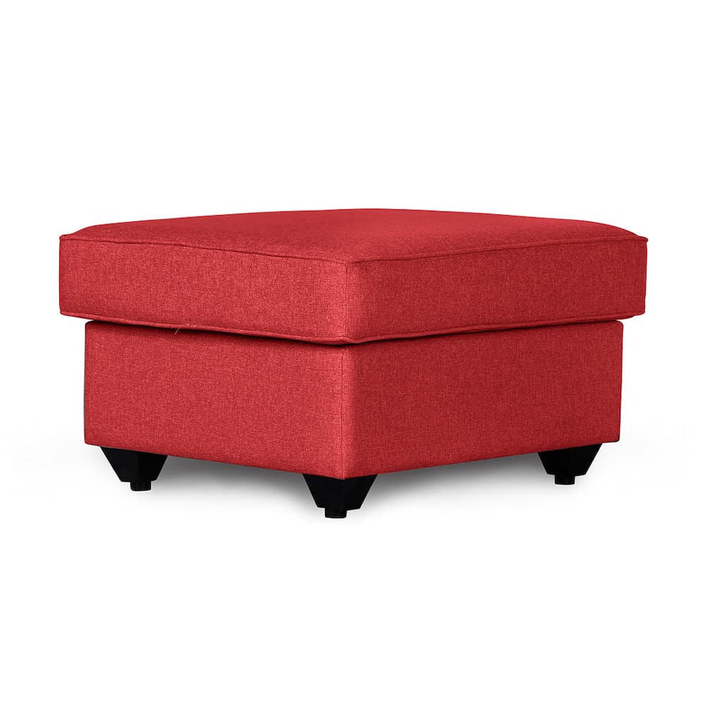 Wakefit SnoozePro Ottoman Omega Red