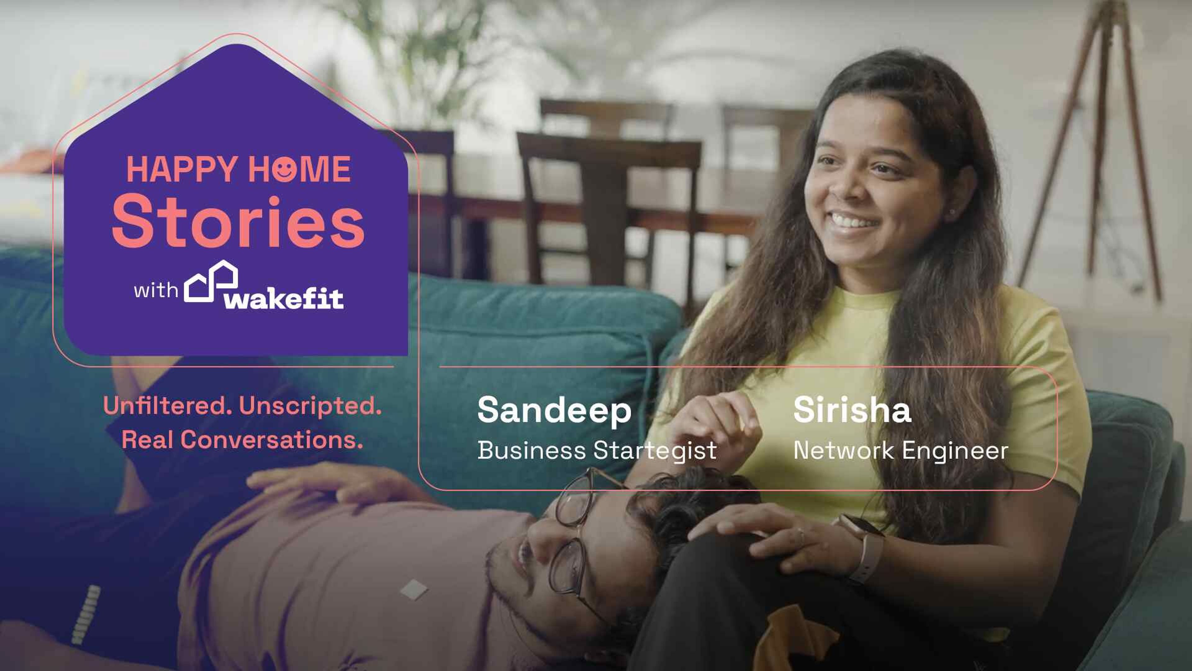 Sirisha and Sandeep | IT & Business Professionals