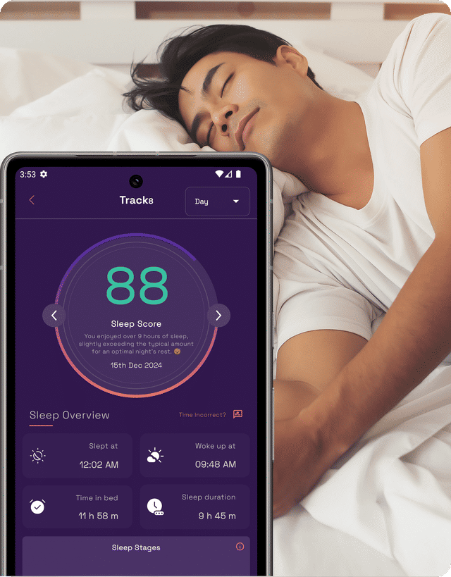 Track8: The Advanced Sleep Tracker & Sleep Monitoring Device for