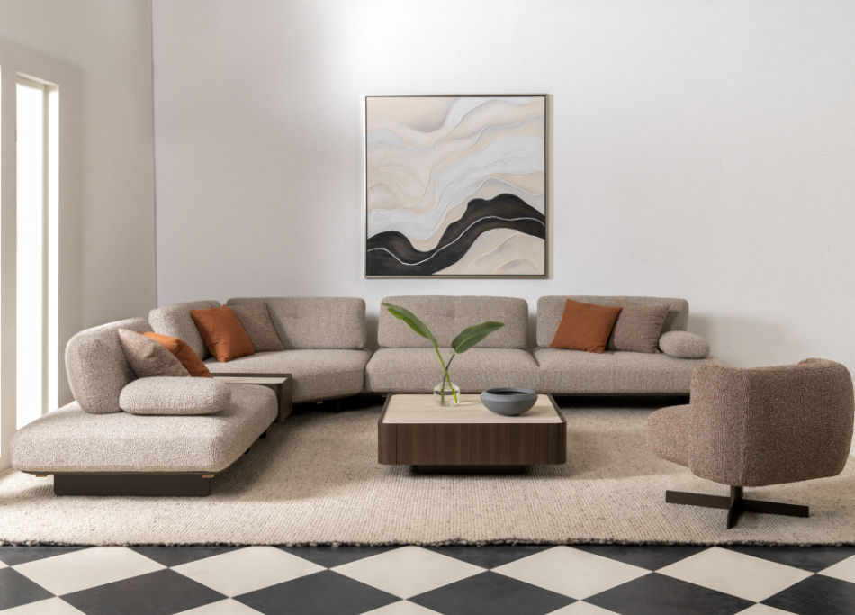 Living room carpet