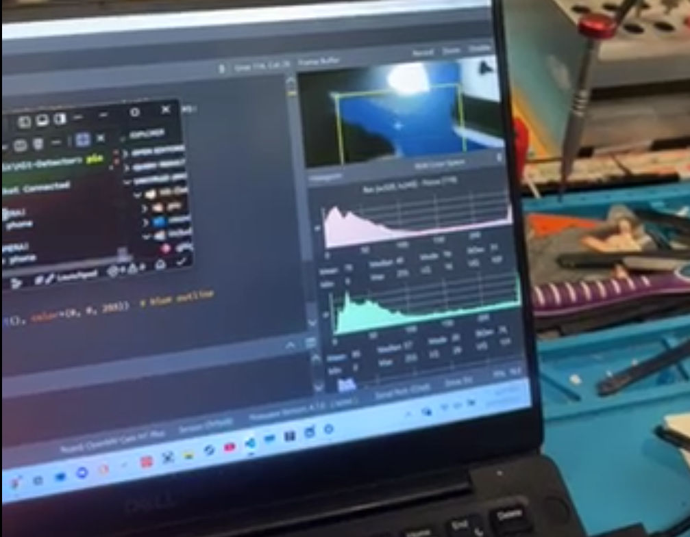 Computer vision color detection demo