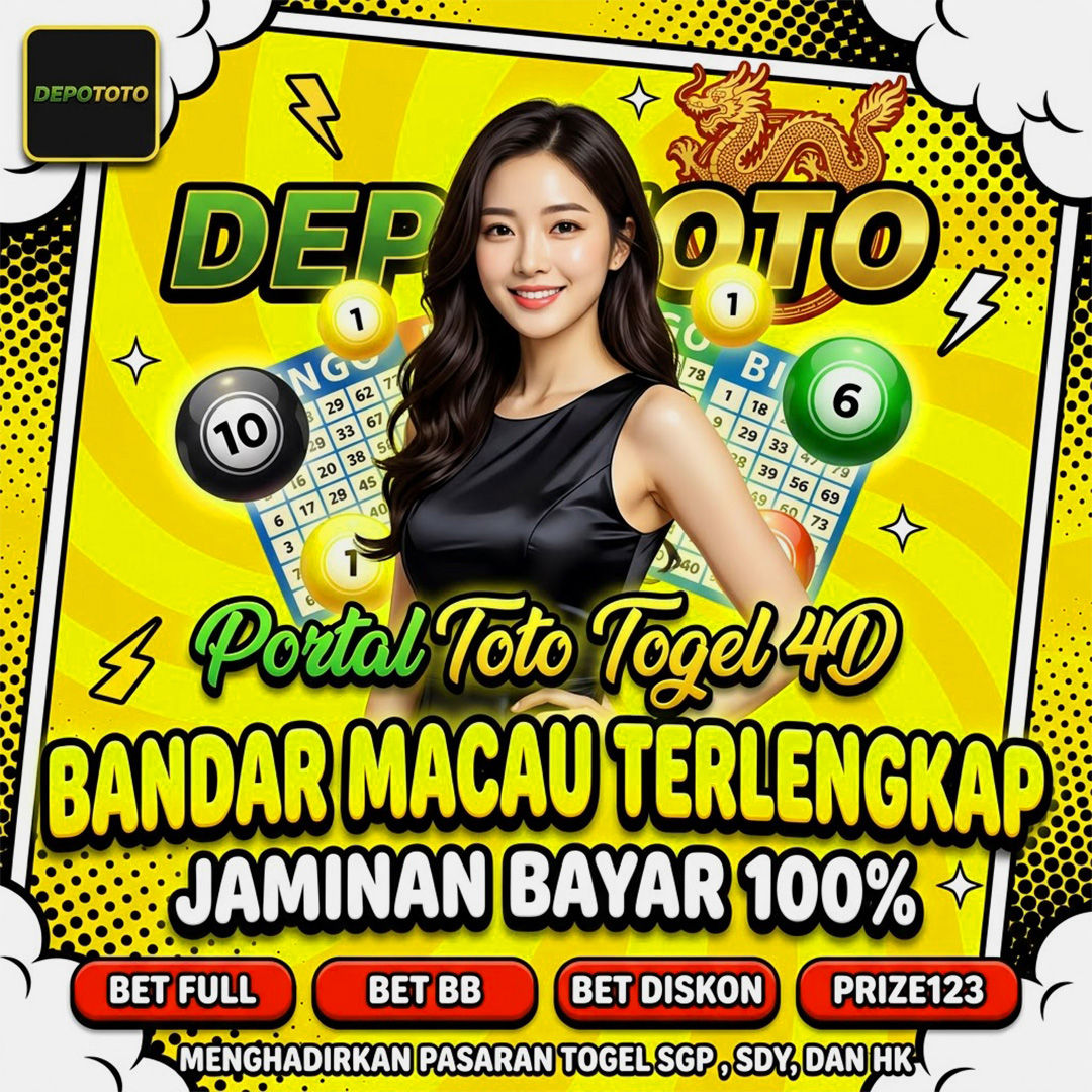 DEPOTOTO merupakan portal toto togel 4D online terpercaya 2026 dan bandar macau terlengkap 6 pasaran buka setiap hari , nikmati bonus dan diskon togel terbesar jaminan bayar 100%.