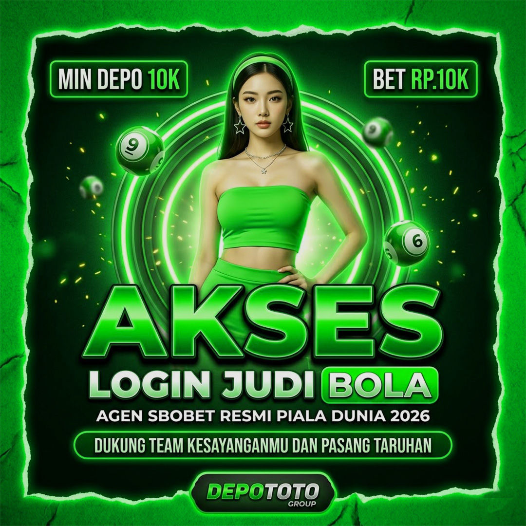 Nikmati keseruan taruhan Piala Dunia 2026 di DEPOTOTO. Sebagai agen SBOBET resmi, kami sediakan akses login judi bola 24 jam non-stop yang aman dan lancer.
