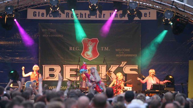 Lesbisch-schwules Stadtfest Berlin - die Bühne