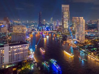 Bangkok Skyline Nacht