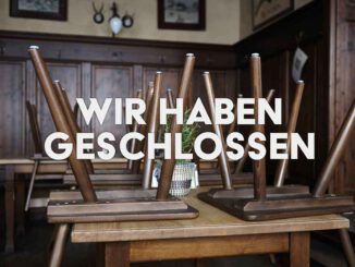 Wir haben geschlossen