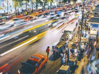 Dan Freeman Bangkok lebendige Strassenszene
