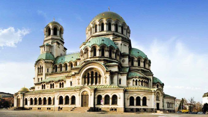Reise Bulgarien Alexander Newski Kathedrale