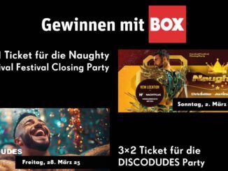 Gewinnen mit BOX: NAUGHTY und DISCODUDES
