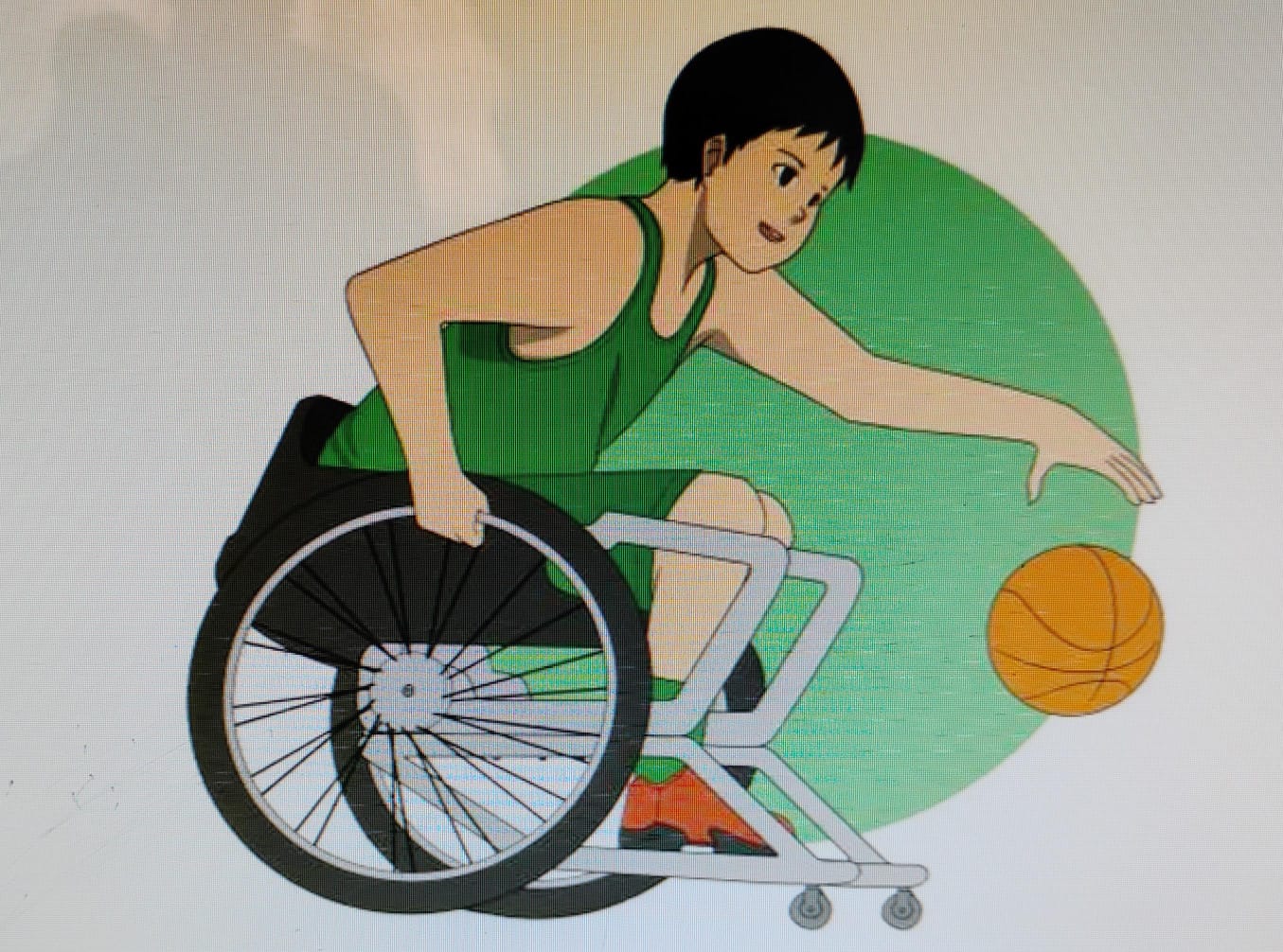 Ilustrasi Made, Pemain Basket Kursi Roda