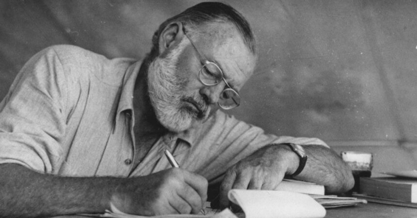 Ernest Hemingway and his writing