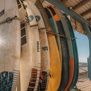 Verleih von harten Surfboards in El Palmar de Vejer