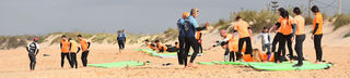 Advanced level surf lessons at el Palmar