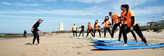 el palmar surf en invierno