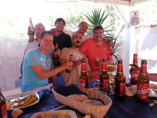 Cervezas tras el surf