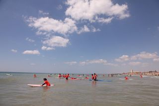 Panorámica de la playa