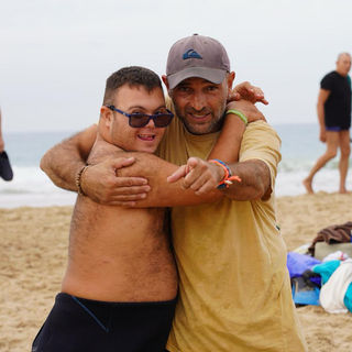 Adaptive surfing in El Palmar and Conil de la frontera, 9 Pies