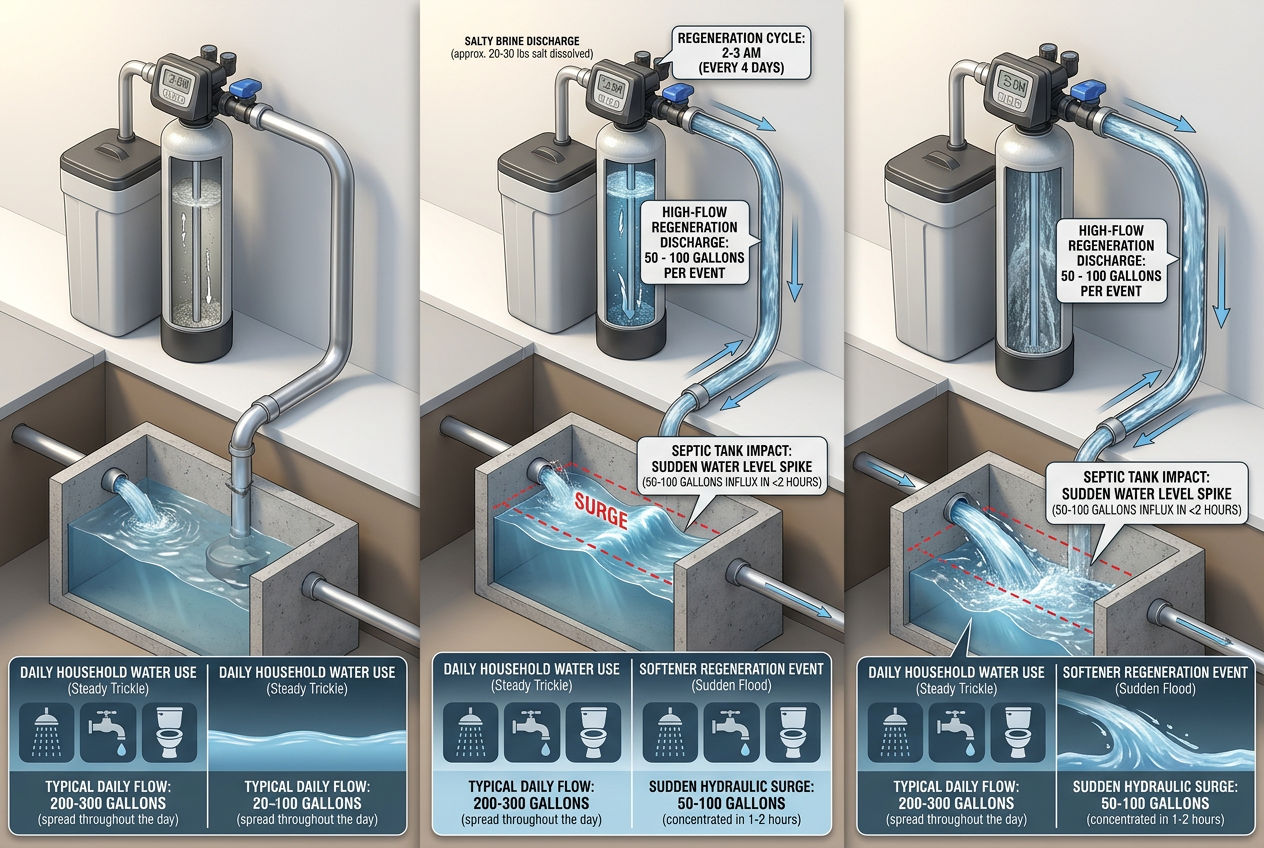 Water Softener Discharge Into Septic