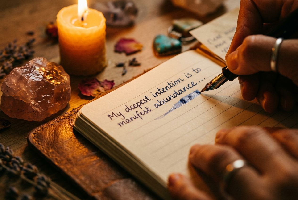 how to manifest someone — journaling practice with emotional resonance and intention