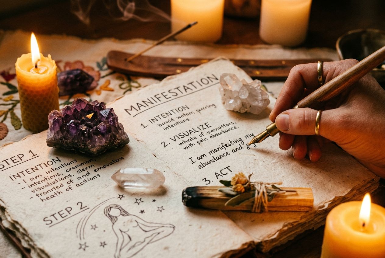 o method manifestation — guided step-by-step practice instructions