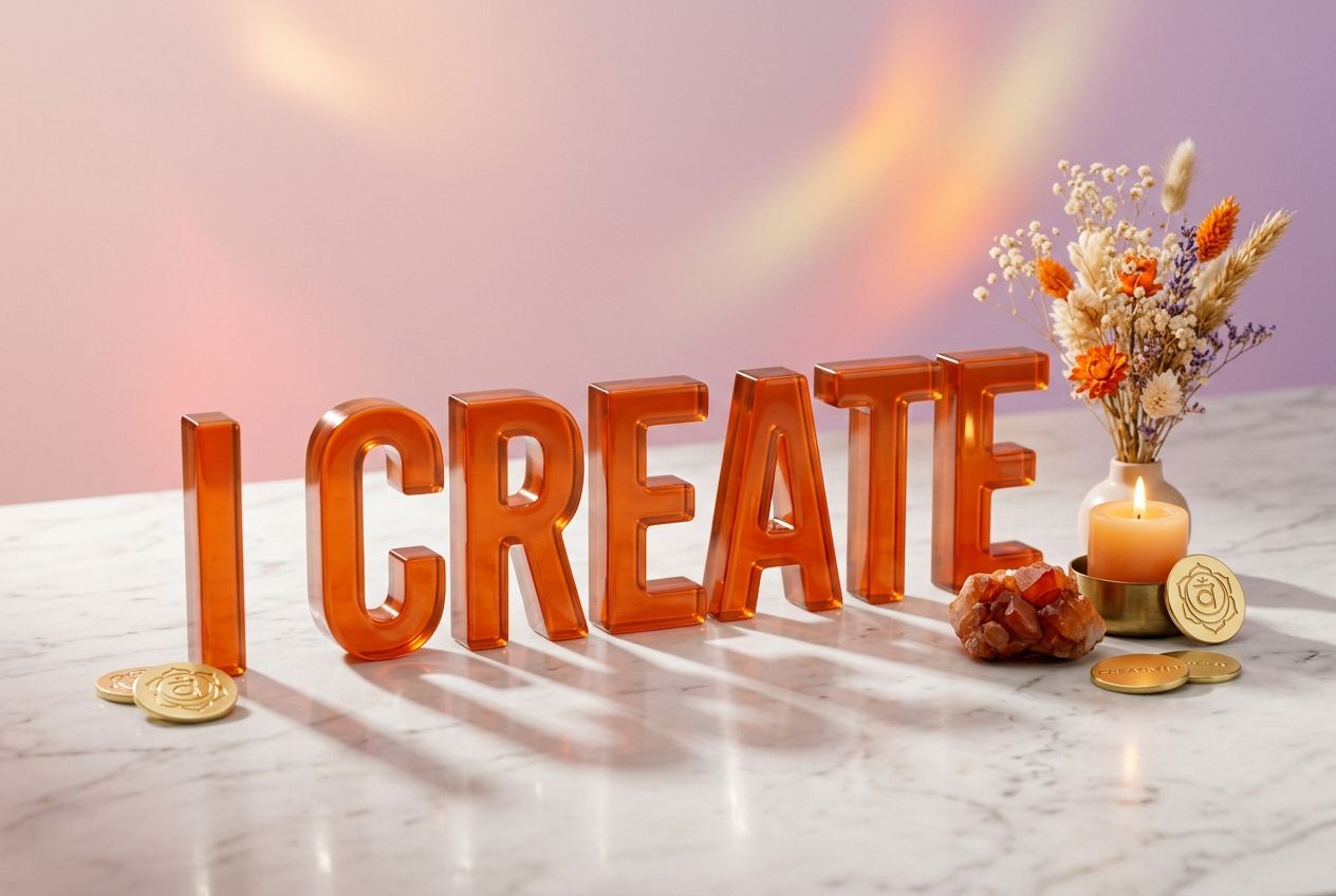 sacral chakra affirmations — affirmations representing creative flow and vitality