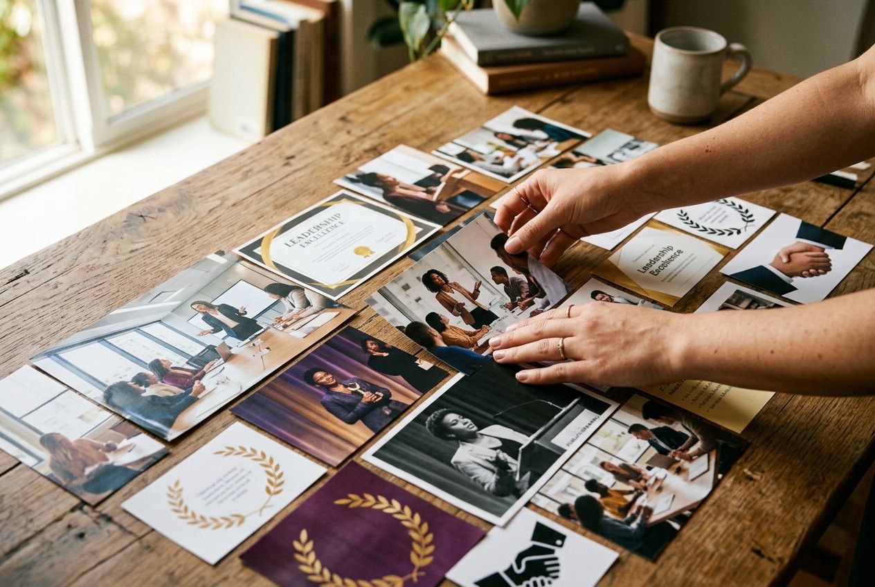 vision board pictures — career and professional achievement imagery