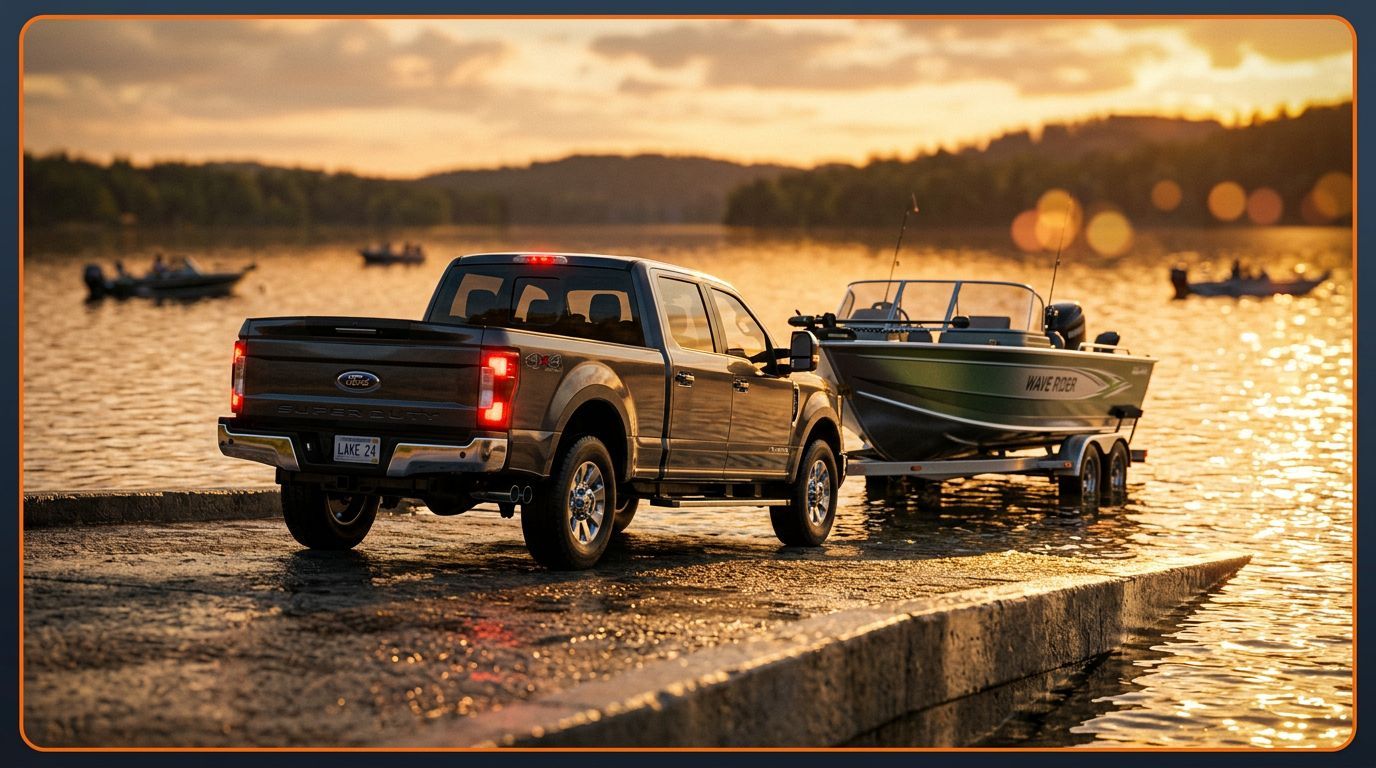 Boat Towing Guide: Truck Size, Hitch Type & Launch Tips