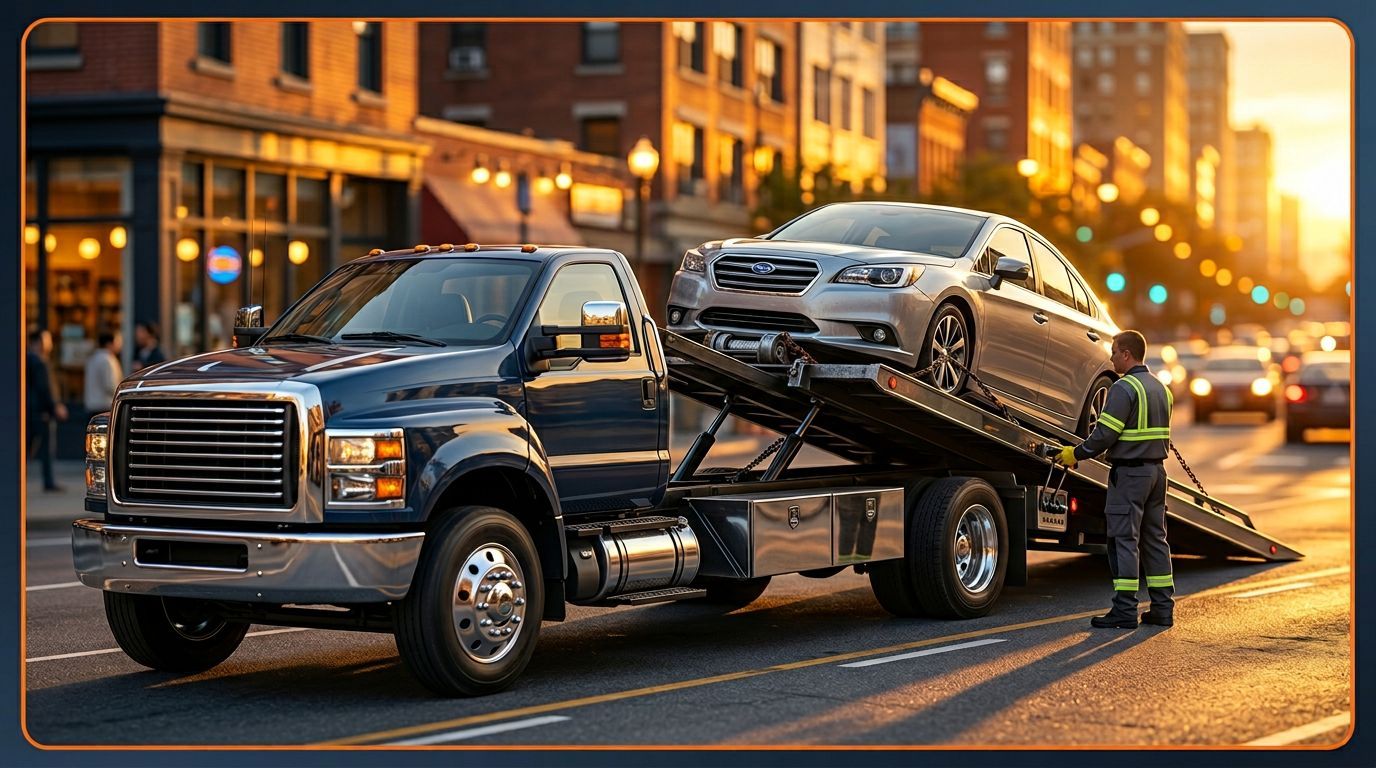 Flatbed Tow Trucks: When You Need One & What It Costs