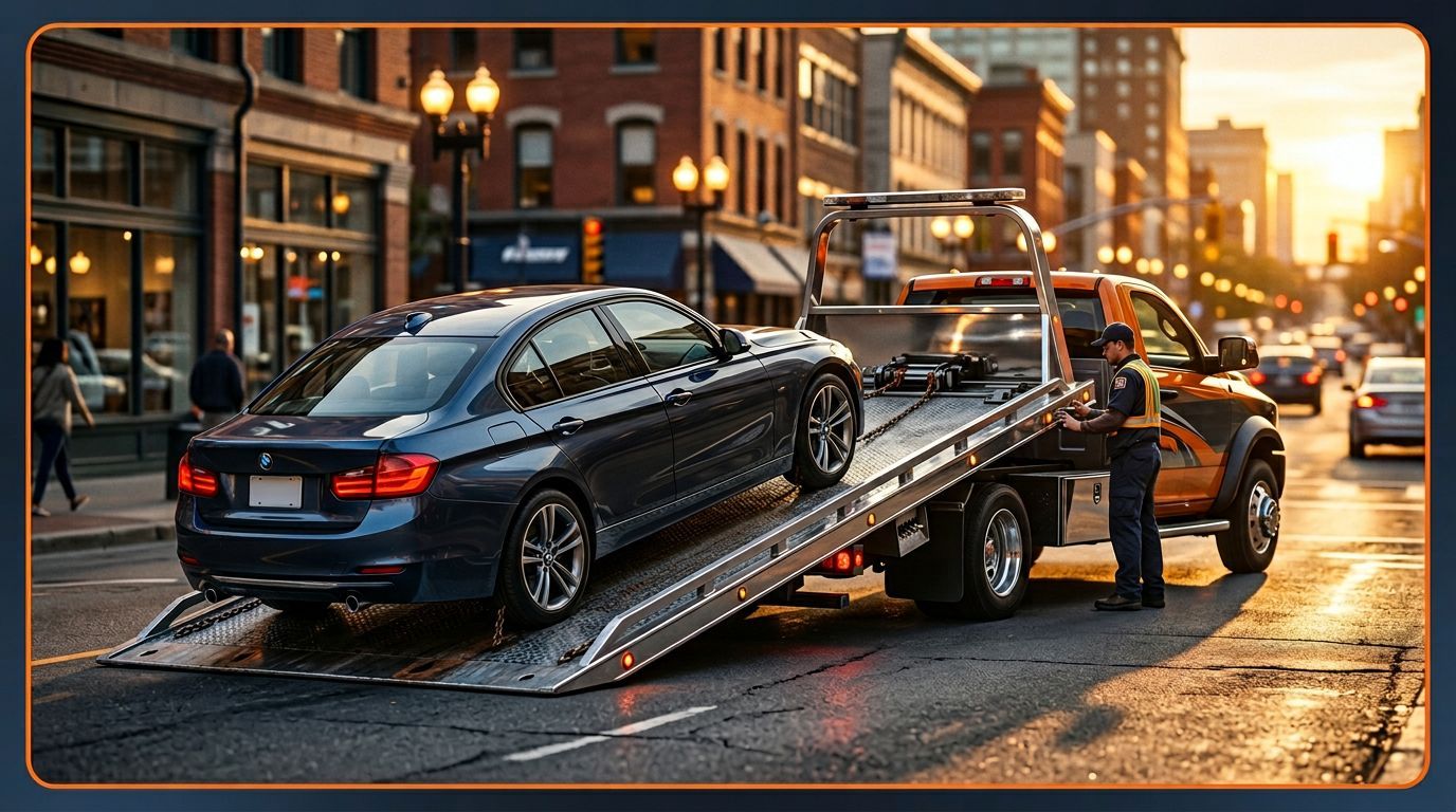 Flatbed vs Wheel-Lift Towing: When to Pay More
