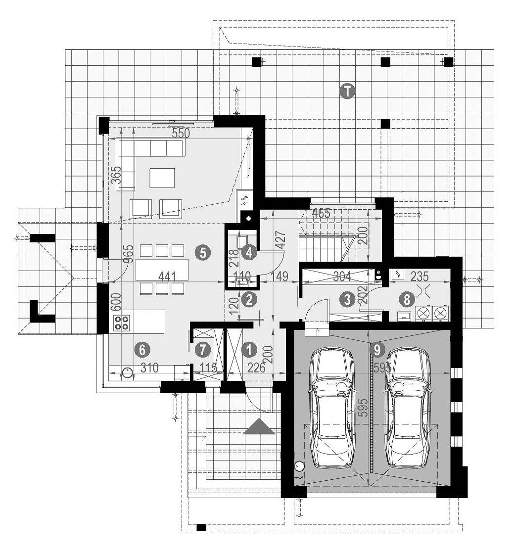 planasnamas - HK 64 Koncepcja parter P maly 3 e1548104931922