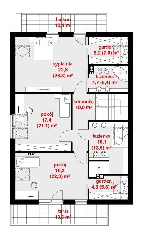 planasnamas - HomeKONCEPT 11 PODDASZE e1551955013328