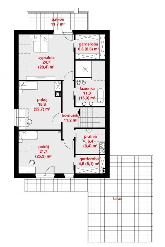 planasnamas - HomeKONCEPT 35 PODDASZE e1551943851638