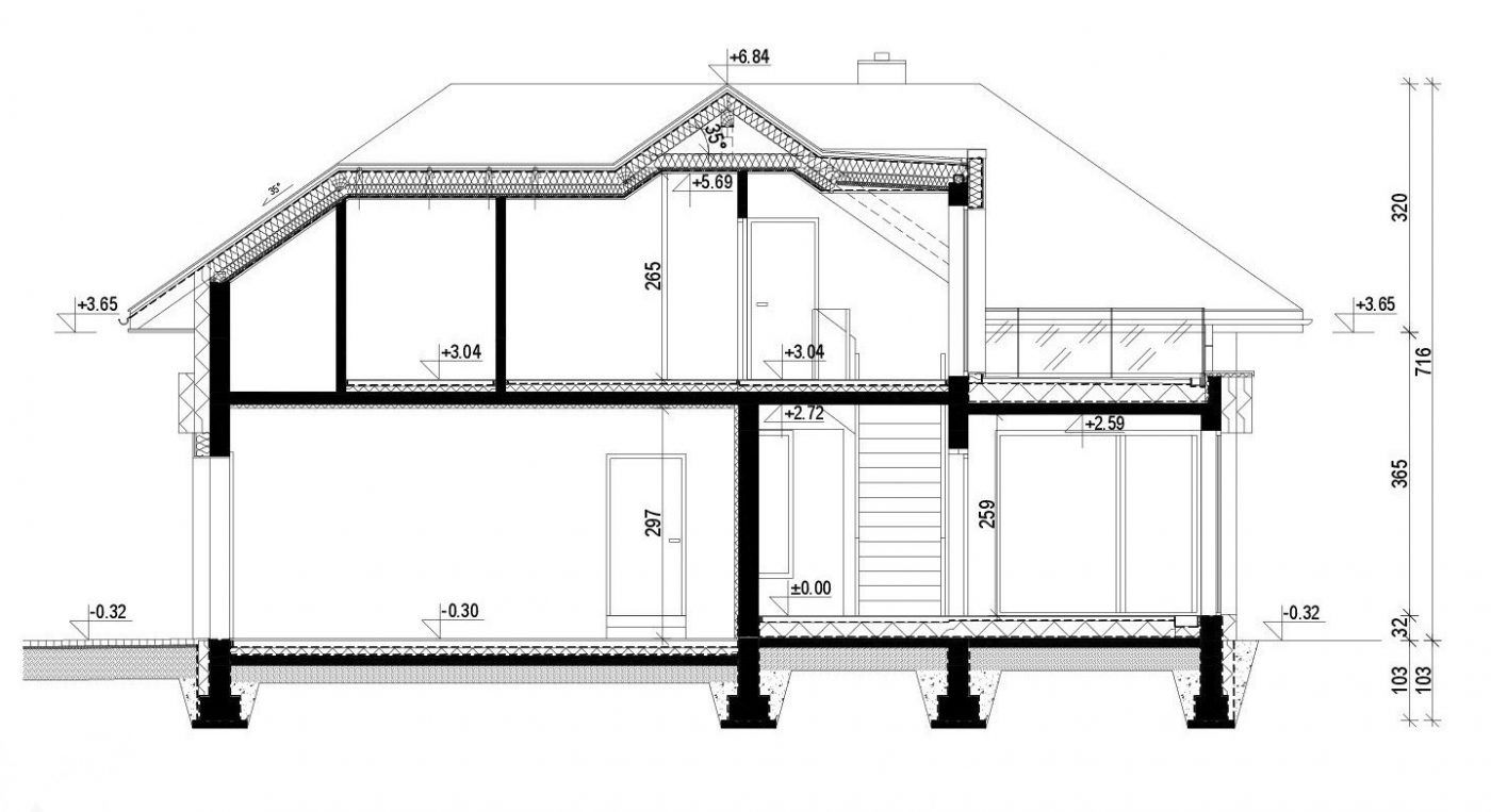 planasnamas - HomeKONCEPT 53 PRZEKROJ 1 e1548145668632