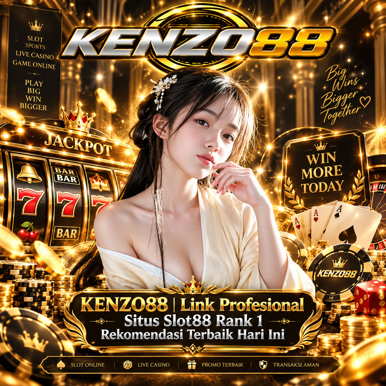 KENZO88 | Link Profesional Situs Slot88 Rank 1 Rekomendasi Terbaik Hari Ini