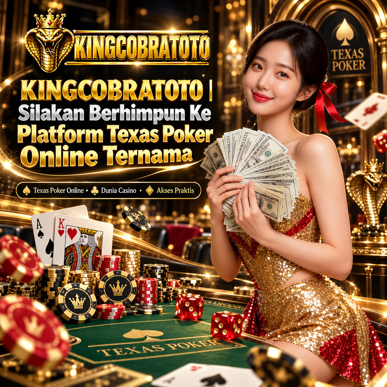 KINGCOBRATOTO | Silakan Berhimpun Ke Platform Texas Poker Online Ternama