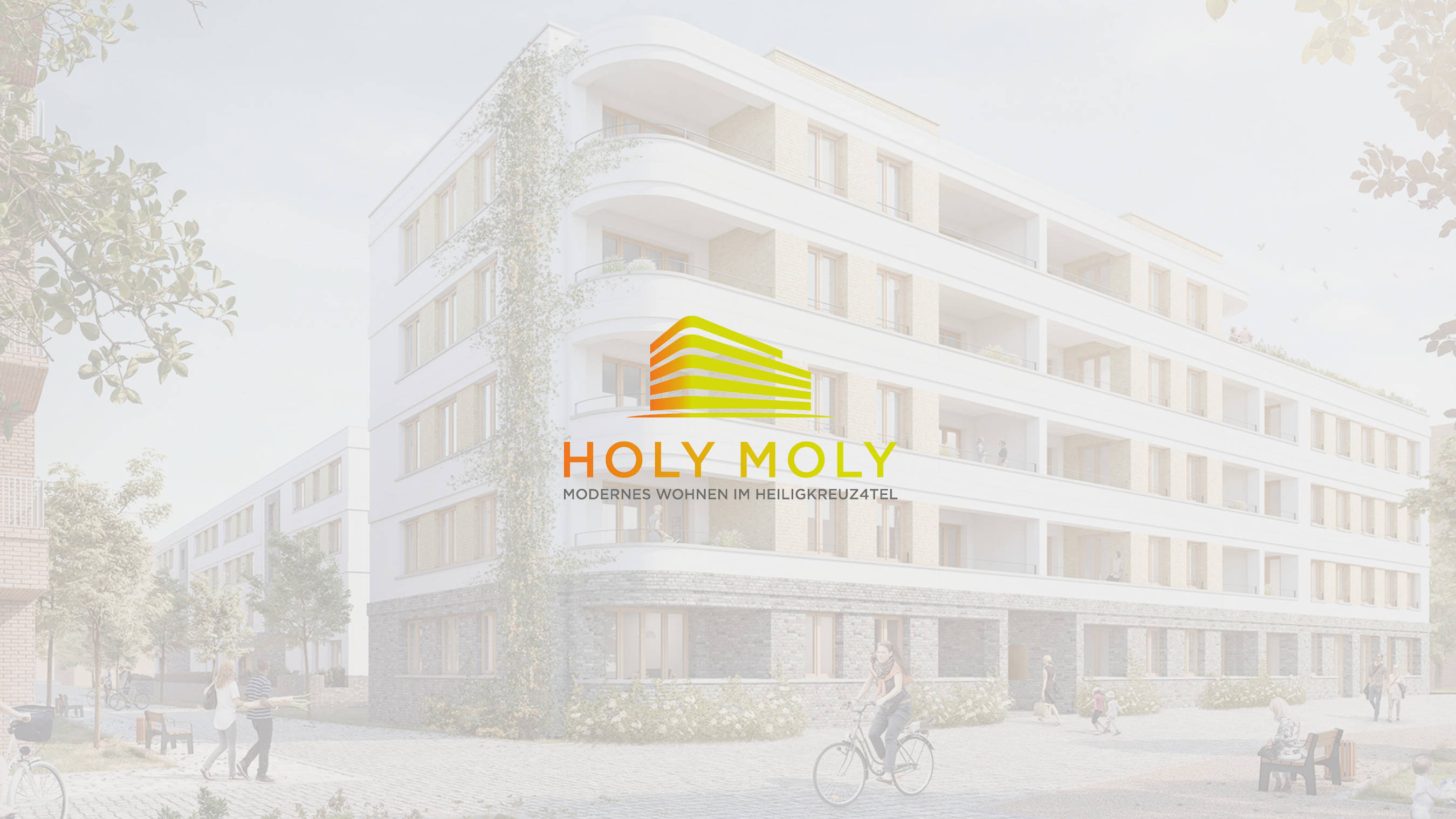 Neubauprojekt Holy Moly: Header, Visualisierung