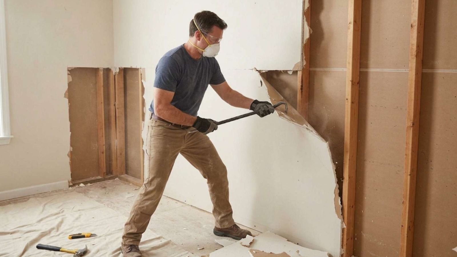 Drywall Removal Process in Grantham, PA