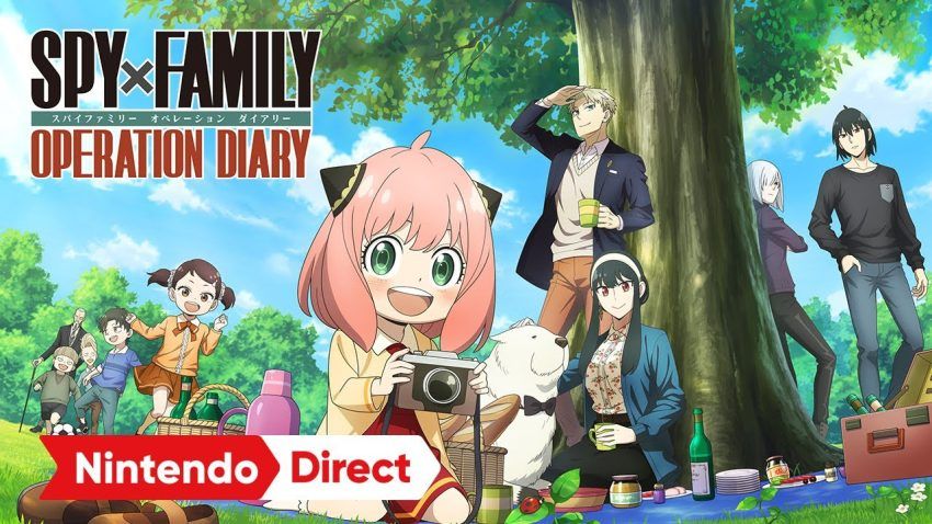 SPY×FAMILY OPERATION DIARY』が今冬発売！「アーニャ」が絵日記を描くために家族でお出かけ【Nintendo Direct  2023.9.14】 | Game*Spark – 国内・海外ゲーム情報サイト