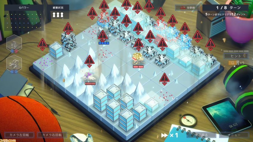 『ゴジラ ボクセルウォーズ』レビュー。見た目はキュート。中身は詰将棋のような本格シミュレーション。現実に非現実が迫る特撮的演出も光る怪作